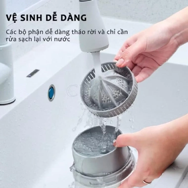 Máy Vắt Cam Tự Động Mini Không Dây - Pin USB, Ép Trái Cây Tươi, Dễ Dùng cho Gia Đình, Văn Phòng & Du lịch - Giá 189.000₫ 7 Máy Vắt Cam Tự Động Mini Không Dây - Pin USB, Ép Trái Cây Tươi, Dễ Dùng cho Gia Đình, Văn Phòng & Du lịch - Giá 189.000₫ 7