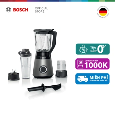 Máy xay sinh tố Bosch VitaPower MMB6.177S Series4 1.200W bạc - Giá 4,96tr, Voucher Shopee 3TR