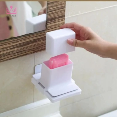 Máy Xay Xà Phòng Maxrrh Đa Năng Không Dấu Vết, Giá Đựng & Thoát Nước Phòng Tắm