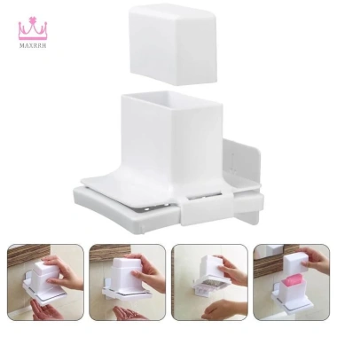Máy Xay Xà Phòng Maxrrh Đa Năng Không Dấu Vết, Giá Đựng & Thoát Nước Phòng Tắm