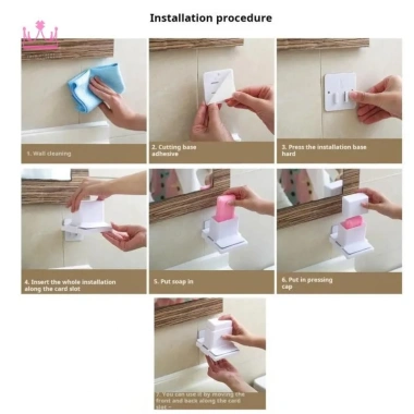 Máy Xay Xà Phòng Maxrrh Đa Năng Không Dấu Vết, Giá Đựng & Thoát Nước Phòng Tắm 7 Máy Xay Xà Phòng Maxrrh Đa Năng Không Dấu Vết, Giá Đựng & Thoát Nước Phòng Tắm 7
