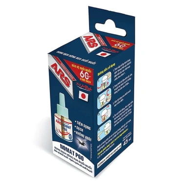 Máy xông xua đuổi muỗi điện ARS Nomat P60 Nhật Bản: 60 ngày, 8 tiếng, kèm tinh dầu, chỉ 55.000₫