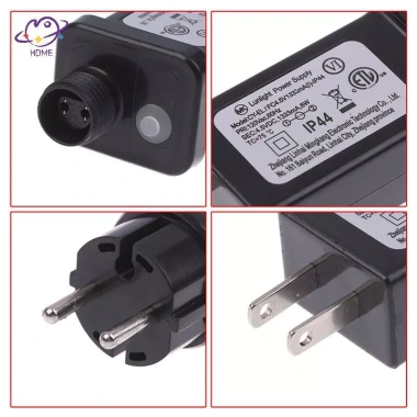 maysuper Phích cắm EU/US 5VDC 6W 8 bộ chuyển đổi LED SELV IP44 Laser chống nước