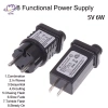 maysuper Phích cắm EU/US 5VDC 6W 8 bộ chuyển đổi LED SELV IP44 Laser chống nước 7