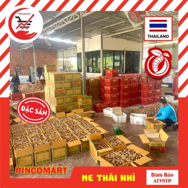 Me Thái Lan loại nhì sấy khô 1kg Trái vừa dẻo ngọt, phong cách Thái, nhập khẩu 5