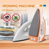 MEEVIDA Bàn ủi khô cầm tay Mini 1.200W – Hơi nước du lịch, chống cháy an toàn, giá chỉ 165k