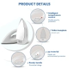 MEEVIDA Bàn ủi khô cầm tay Mini 1.200W – Hơi nước du lịch, chống cháy an toàn, giá chỉ 165k 3