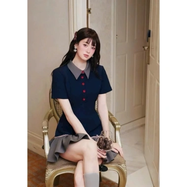 MeiCloset Váy Đầm Dự Tiệc Cotton Lạnh Mềm Mại - Đa Năng, Phù Hợp Tết Noel, Giá 180.000 VND