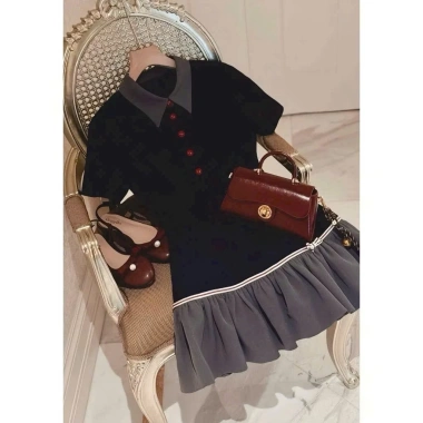MeiCloset Váy Đầm Dự Tiệc Cotton Lạnh Mềm Mại - Đa Năng, Phù Hợp Tết Noel, Giá 180.000 VND