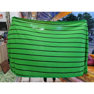 Mền nỉ sọc mỏng nhẹ cho văn phòng, du lịch, xe ô tô – giá rẻ 74.400k kèm túi đựng