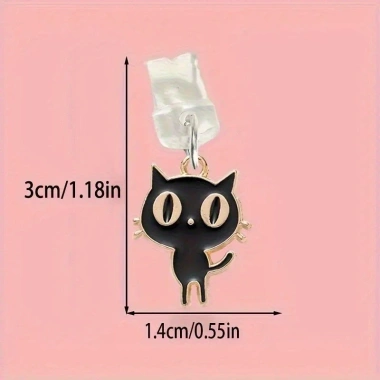 Mèo Dễ Thương Cắm Mặt Dây Chuyền Chống Bụi Type-C Android - Phụ kiện Kim Cương 3 Mèo Dễ Thương Cắm Mặt Dây Chuyền Chống Bụi Type-C Android - Phụ kiện Kim Cương 3