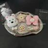 MEOXINHSTUDIO Ảnh Thật Dép Sục Đi Chơi Dễ Đeo Túi và 6 Charms Nơ Phồng Hồng Cún Con Cute Giá Ưu Đãi 410k 6