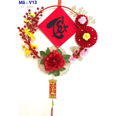 Mẹt Trang Trí Tết Đẹp Lung Linh - Trang Trí Góc Tết Giá 150.000 VNĐ 3