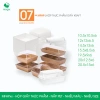 MFHP Combo 25 hộp giấy nắp PET đựng thực phẩm đa màu đa size Tiết kiệm, tiện lợi
