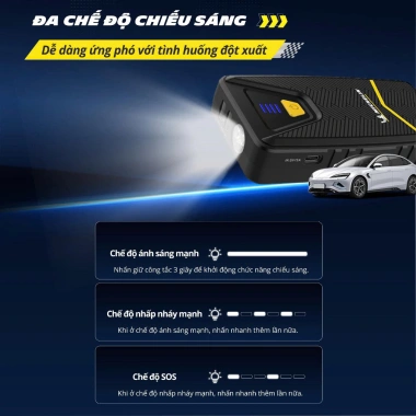 Michelin Máy Kích Bình & Sạc Dự Phòng 10.000mAh BCJS005-1 - Giá giảm 3.34 Triệu 9