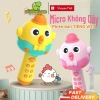 Micro karaoke không dây BỐ KHỦNG LONG cho bé – Đổi giọng, phát nhạc, đọc truyện, kèm sạc micro, giảm còn 149k 2