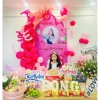 (MIỄN SHIP) Sét bóng trang trí sinh nhật bé trai bé gái – tặng số tuổi, kèm bơm & keo – Happy Birthday 8