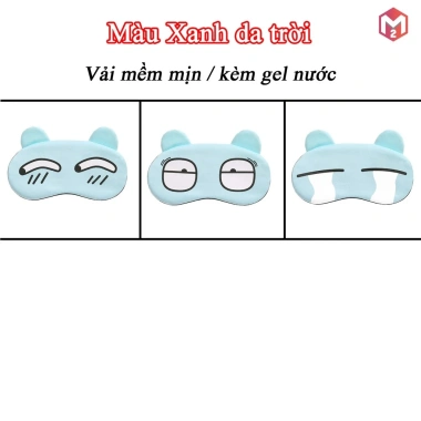 Miếng Bịt Mắt Cute Đa Hình và Gel Nước Mát - Thư Giãn Mắt, Giá 28.600 VND