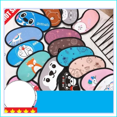 Miếng Bịt Mắt Ngủ 3D Hình Ảnh Hoạt Hình Dễ Thương, Ngủ Sâu Giá 15.000 VND