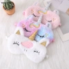 Miếng bịt mắt sang trọng du lịch - Mặt nạ ngủ mềm hình kỳ lân lấp lánh, dễ thương, chỉ 44.798 VND
