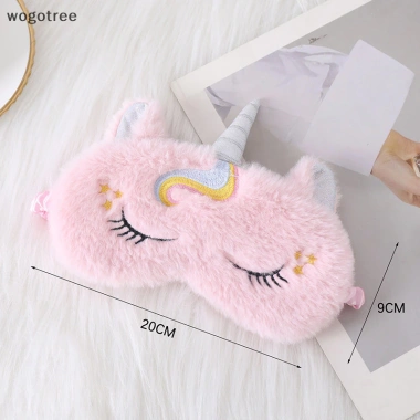 Miếng bịt mắt sang trọng du lịch - Mặt nạ ngủ mềm hình kỳ lân lấp lánh, dễ thương, chỉ 44.798 VND 5