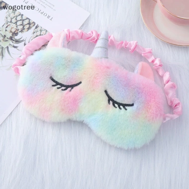 Miếng bịt mắt sang trọng du lịch - Mặt nạ ngủ mềm hình kỳ lân lấp lánh, dễ thương, chỉ 44.798 VND 9