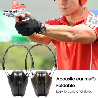 Miếng Bịt Tai Chống Ồn BMM1 - Bảo Vệ Tai Khi Bắn Súng, Giảm Độ Ồn Cao, Thích Hợp Cho Đạn Bắn và Đào Tạo