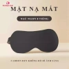 Miếng che mắt ngủ 2 mặt ấm mát, dễ điều chỉnh - giảm mắt mỏi, ngủ sâu, chỉ 30.000 VND