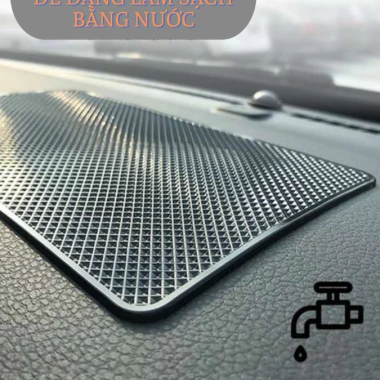 Miếng Chống Trượt Taplo Ô Tô Đặt Điện Thoại/Nước Hoa, Đồ Trang Trí, Chịu Nhiệt Cao 13.300₫