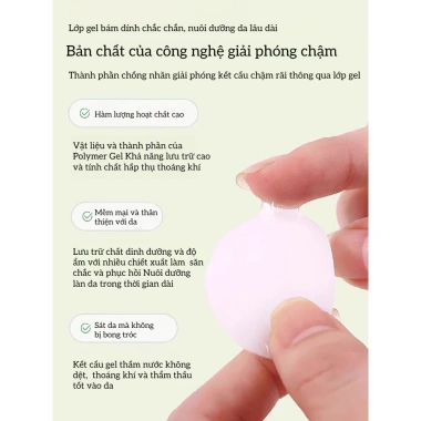 Miếng Dán Chống Lão Hóa Ban Đêm Giảm Nếp Nhăn - Dưỡng ẩm Trán & Mắt, Kem Trẻ Hóa Da 70.000₫