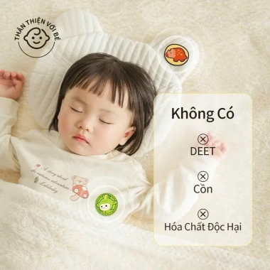 Miếng Dán Chống Muỗi RUNBEN 60 miếng cho bé bảo vệ an toàn, hiệu quả 8h, giá ưu đãi 60.000₫ 6