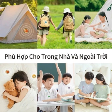 Miếng Dán Chống Muỗi RUNBEN 60 miếng cho bé bảo vệ an toàn, hiệu quả 8h, giá ưu đãi 60.000₫ 8