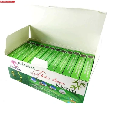 Miếng dán chống say tàu xe dược thảo Kichilachi Kichio - Giá chỉ 12.000₫, giảm mạnh 2