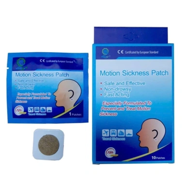 Miếng Dán Chống Say Tàu Xe Motion Sickness Patch Fobe Giảm nôn, chóng mặt, xôn sóng, hộp 10 miếng 77.000 VND