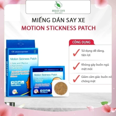Miếng Dán Chống Say Tàu Xe N1 - Giảm Buồn Nôn, Chóng Mặt Nhanh, Giá 37.999đ