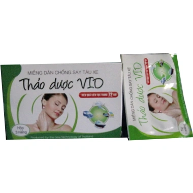 Miếng dán chống say tàu xe VID - Giảm say, an toàn khi lái - Giá chỉ 135.000₫