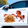 Miếng Dán Decal Ô Tô Ngựa Tết Bính Ngọ 2.026 – Xe Hơi Đón Xuân May Mắn Tài Lộc
