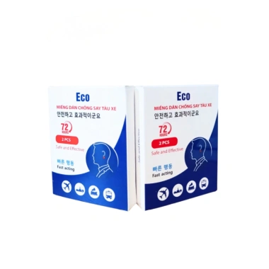Miếng dán Eco 72h chống say tàu xe - Giảm đau đầu, chóng mặt, buồn nôn - 2 miếng 21k
