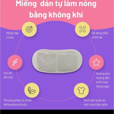 Miếng Dán Giữ Nhiệt 8h Giảm Đau Bụng Teemoon - 7 miếng, Giá chỉ 129.000₫ 9