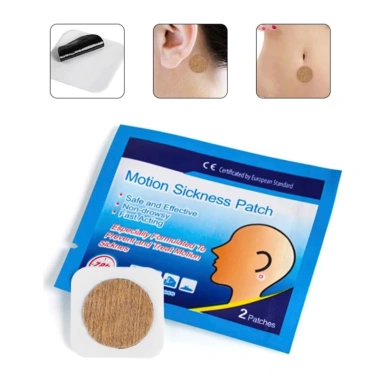 Miếng Dán Hỗ Trợ Say Tàu Xe, Máy Bay - 5 Gói 10 Miếng, Giá Ưu Đãi 49.500₫