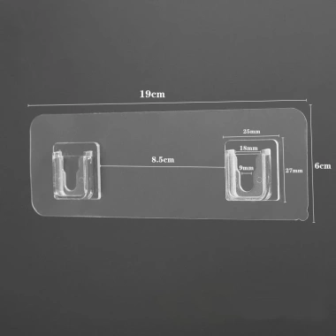 Miếng Dán Kệ Nhà Tắm, Kệ Treo Tường Chữ U - Khay Dự Phòng Thay Thế Nhà Bếp, 5.500đ