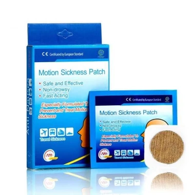 Miếng dán Motion chống say tàu xe - Giảm chóng mặt, buồn nôn, giá 25.000₫