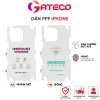 Miếng Dán PPF Trong Suốt iPhone - Chống Vân Tay, Chống Trầy, Tự Dán Dễ Dàng, Tự Phục Hồi - Gia 19.110 VND