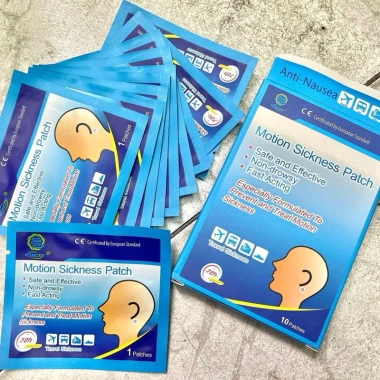 Miếng Dán Say Tàu Xe Hộp 10 Miếng - Bảo Vệ An Toàn, Dễ Dán, Giá 76.000₫
