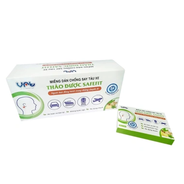 Miếng dán say tàu xe thảo dược SAFEFIT giảm say, giảm mệt, giảm đau, giá 15.000 VND - giá gốc 18.900 VND 2