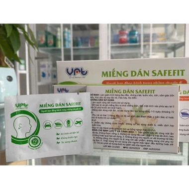 Miếng dán say tàu xe thảo dược Safefit - Hiệu quả cao, không tác dụng phụ, chỉ 14.500đ (hộp 2 hoặc 24 miếng) 3 Miếng dán say tàu xe thảo dược Safefit - Hiệu quả cao, không tác dụng phụ, chỉ 14.500đ (hộp 2 hoặc 24 miếng) 3