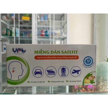 Miếng dán say tàu xe thảo dược Safefit - Hiệu quả cao, không tác dụng phụ, chỉ 14.500đ (hộp 2 hoặc 24 miếng) 4 Miếng dán say tàu xe thảo dược Safefit - Hiệu quả cao, không tác dụng phụ, chỉ 14.500đ (hộp 2 hoặc 24 miếng) 4