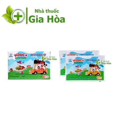 Miếng dán say xe Vidugo - Chống say tàu, giảm nôn ói, chóng mặt, mệt mỏi khi đi xe, tàu hoả, máy bay - Giá chỉ 25.000₫