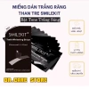 Miếng Dán Trắng Răng Than Tre SMILEKIT Charcoal Mint - Làm Trắng Nhanh, An Toàn Tại Nhà, Hộp 7 Túi 14 Miếng, 30.000 VND