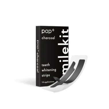Miếng Dán Trắng Răng Than Tre SMILEKIT Charcoal Mint - Làm Trắng Nhanh, An Toàn Tại Nhà, Hộp 7 Túi 14 Miếng, 30.000 VND 2